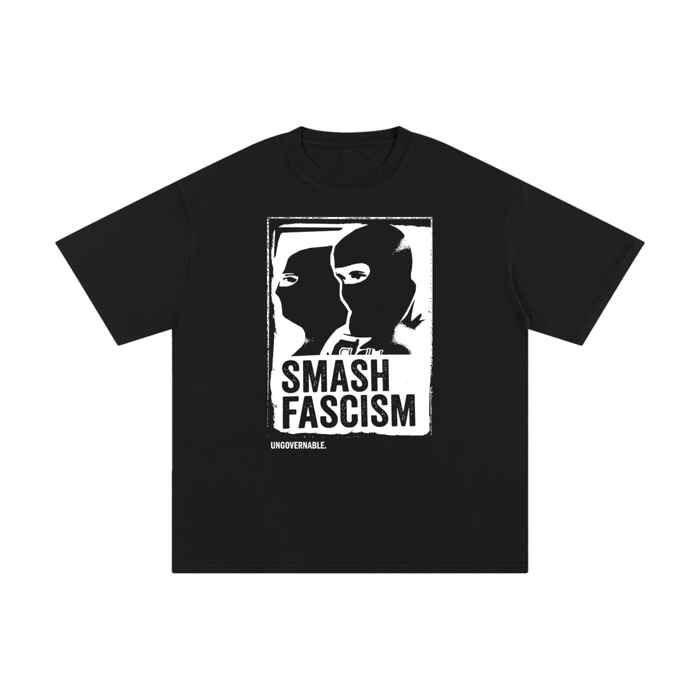 Smash Fascism Cotton T-Shirt