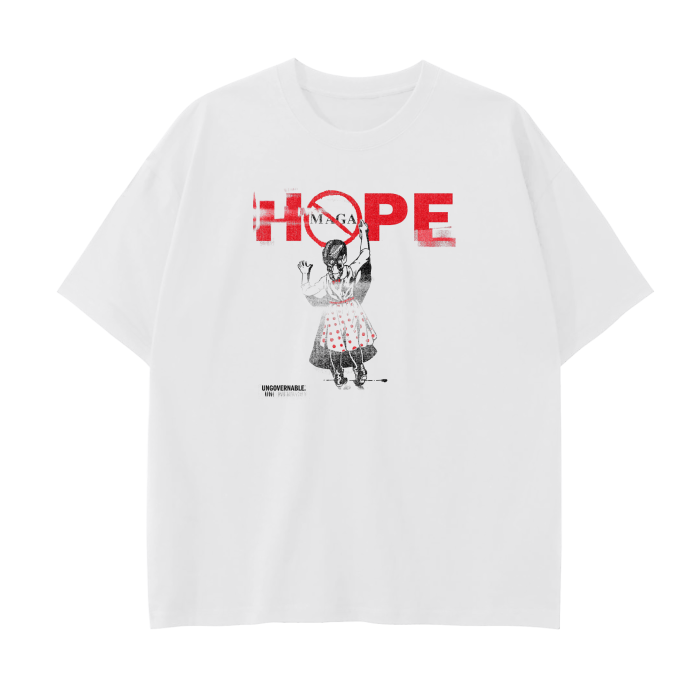 Drop Shoulder Cotton T-Shirt